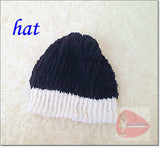 chunky knit hat beanie for baby & kid