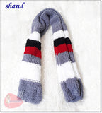 Shawl and Wraps Crochet Acrylic Wool Shawl 4 colours Shawl