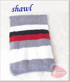 Shawl and Wraps Crochet Acrylic Wool Shawl 4 colours Shawl